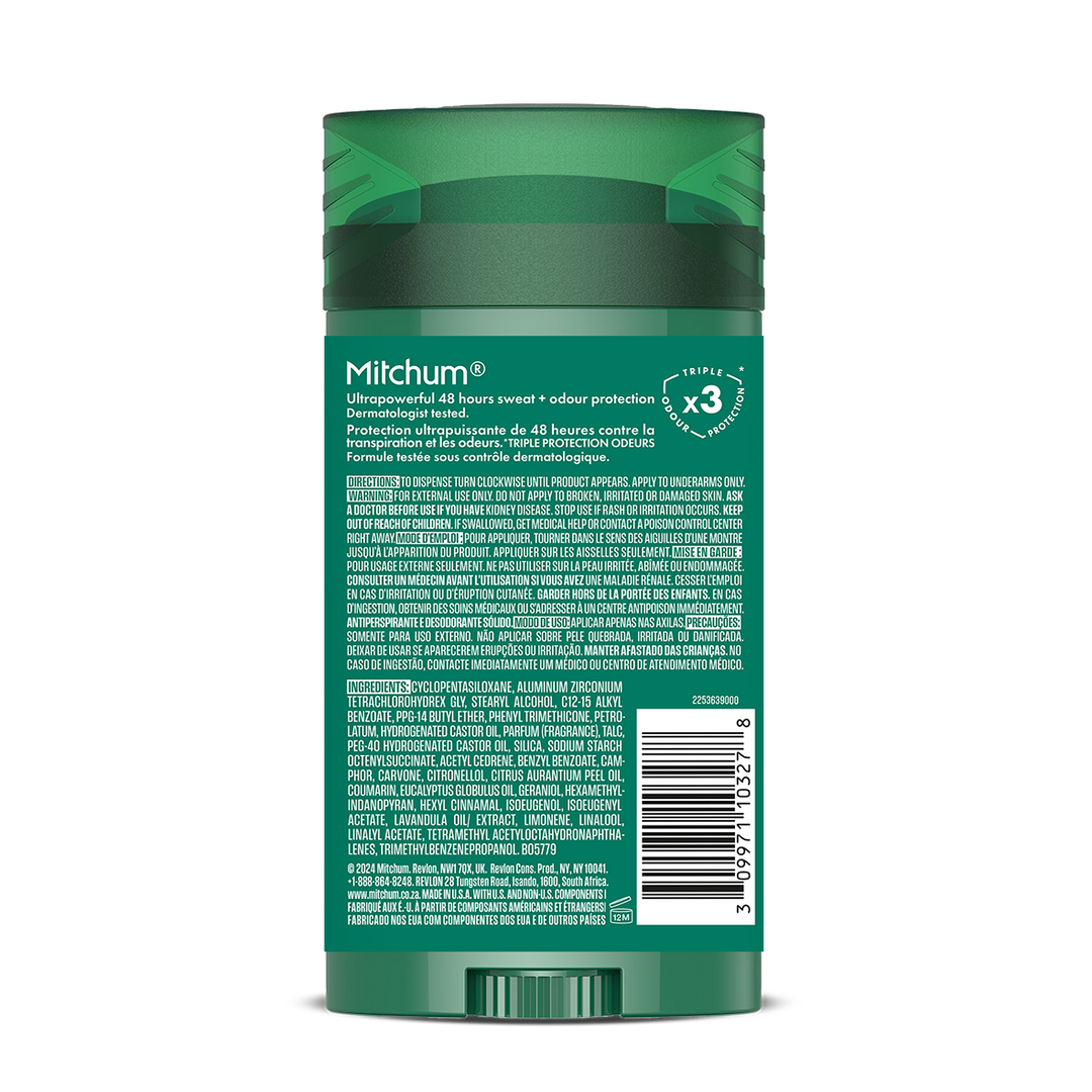 MITCHUM Men 48H Solid Stick Clean Control 76gr