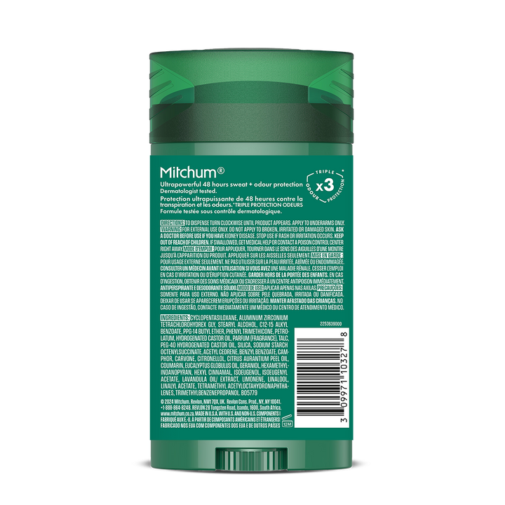 MITCHUM Men 48H Solid Stick Clean Control 76gr