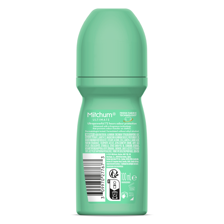 MITCHUM Women Ultimate 72H Roll-On Cotton Burst 100ml