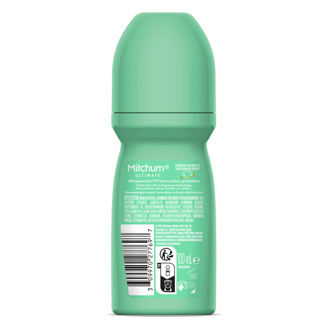 MITCHUM Women Ultimate 72H Roll-On Floral Citrus 100ml