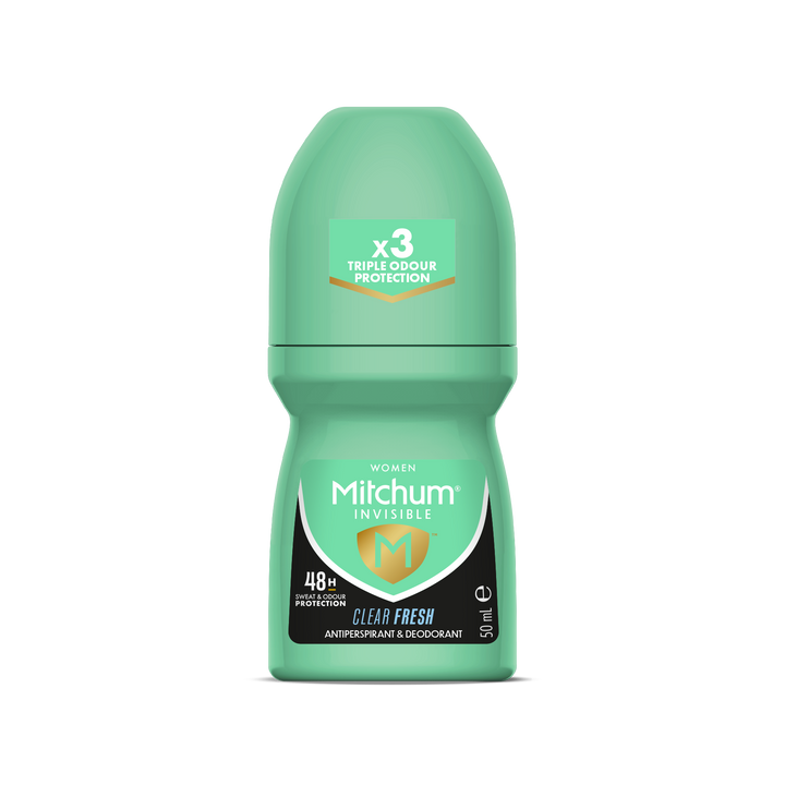 MITCHUM Women 48H Roll-On Clear Fresh Invisible 50ml