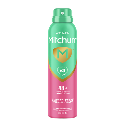MITCHUM Women 48H Aerosol  Powder Fresh 150ml