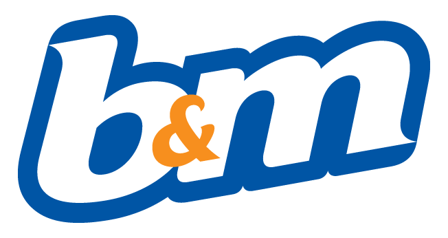 b&m logo
